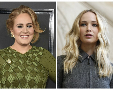 Adele and Jennifer Lawrence whoop it up at NYC gay bar