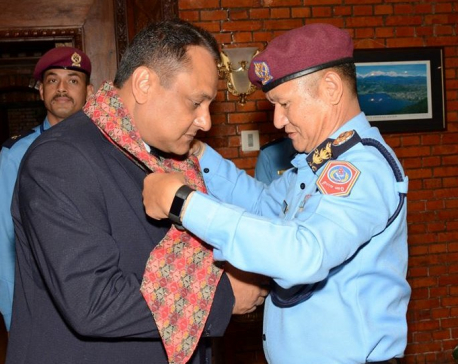 IGP Khanal leaves for Thailand to participle in BIMSTEC meet
