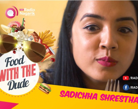 Sadichha Shrestha in ‘Food With The Dude’