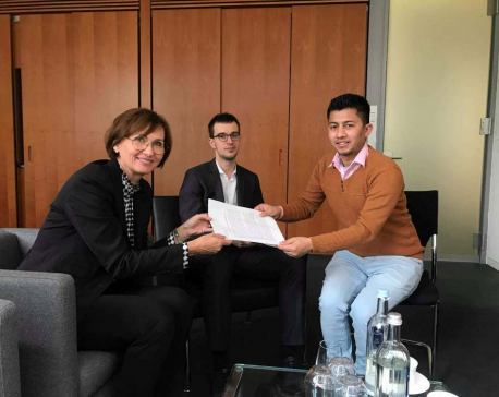 Ex-Maoist child soldier Bista reaches out to German MPs over injustice