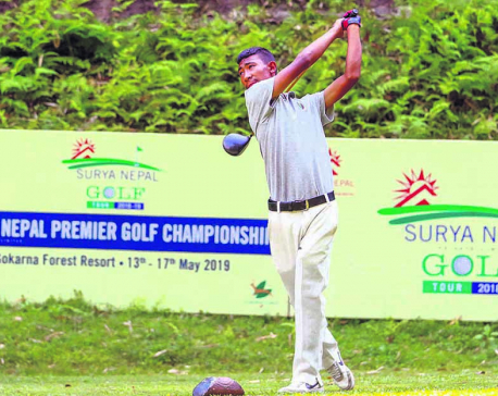 Amateur Tamang takes lead in second round