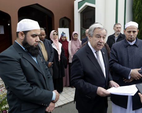 UN leader visits New Zealand mosques where 51 were killed