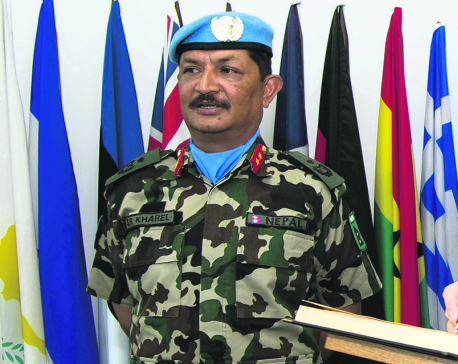 Major General Kharel named acting head of Mission, Force Commander of UNDOF