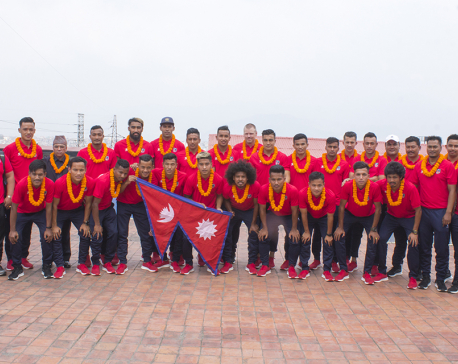 Nepal national football team leaves for Malaysia