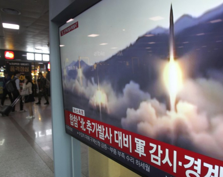 South Korea: North Korea fires an unidentified projectile