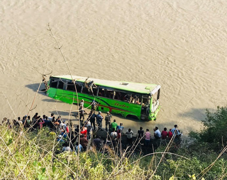 UPDATE: Death toll climbs to six in Trishuli bus plunge