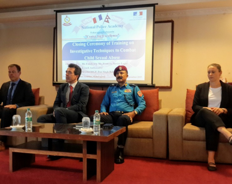 French Embassy in Nepal hosts training for Nepal Police personnel