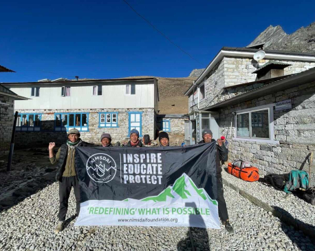 NIMSDAI Foundation collaborates with local govt for Lobuche Porter’s Accommodation Project