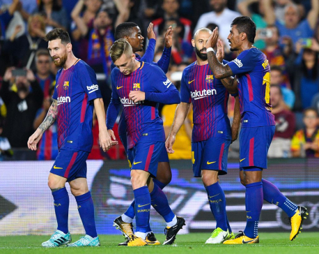 Barca looking for a win against newly promoted Catalan side