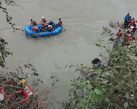 19 died, 16 rescued alive in Trishuli bus plunge