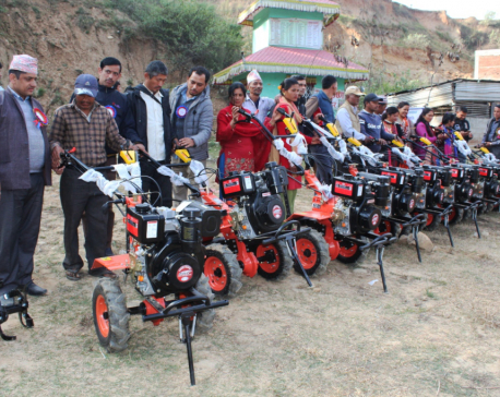 Handy tractors give new life to Gajuri farmers
