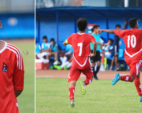 Brijesh brace keeps Nepal qualification chances alive (photo feature)