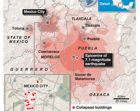 Infographics: Deadly Mexico earthquake