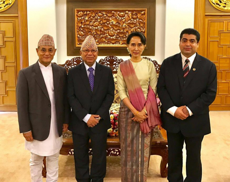 Nepal’s peace process exemplary: Democratic Leader Syuu Ki