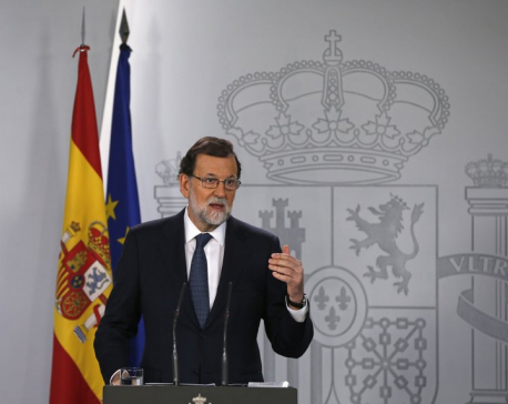 Spain’s PM demands clarity from Catalonia on independence