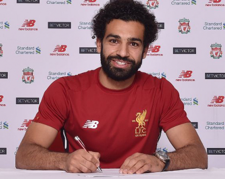 Liverpool sign Salah from AS Roma