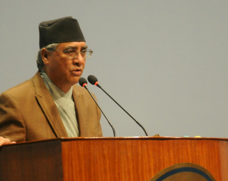 PM Deuba says govt's top priority is free, timely and peaceful elections