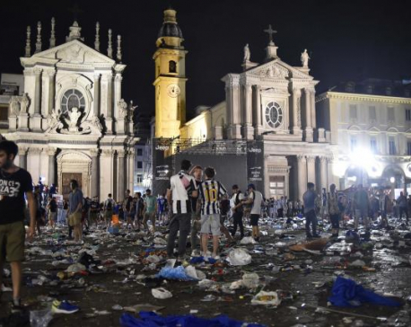 More than a thousand Juventus fans injured in stampede in Turin
