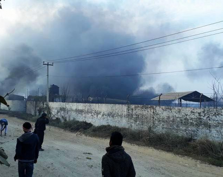 Birgunj gas plant inferno brought under control after eight hrs