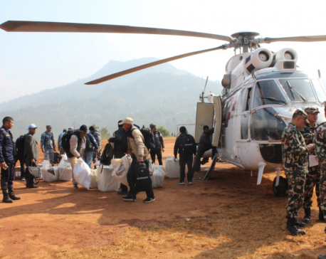 Photo feature: Choppers secure ballot boxes