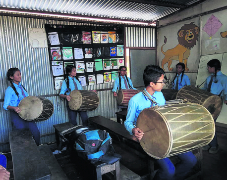 Bhaktapur locals gear up for Gaijatra