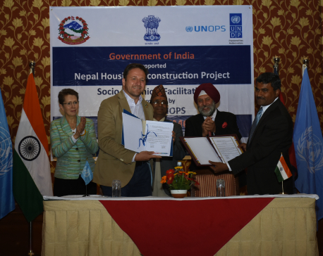 Govt of India, UNDP partners to reconstruct 50,000 homes