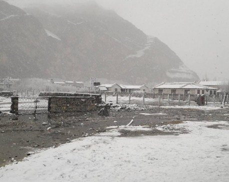 Heavy snowfall affects mountain districts