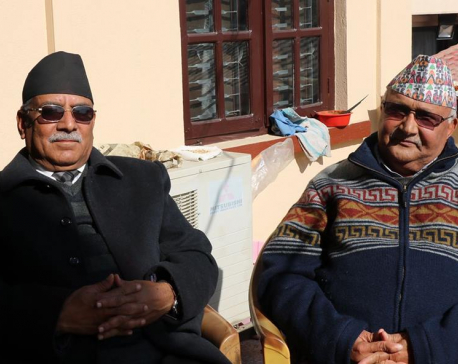 Oli, Dahal meet to find a way out