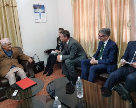 UML Chair Oli urges UK to invest in Nepal