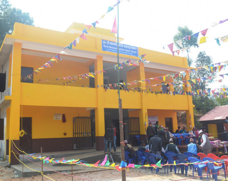 Students elated with new quake-resilient school