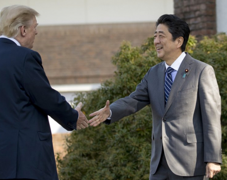 Trump calls Japan ‘crucial ally’ as he kicks off Asia trip