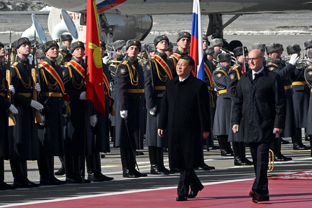 Xi arrives in Moscow to discuss Ukraine conflict