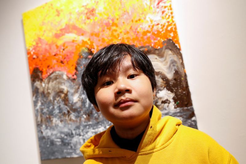 Art exhibit by 12-year-old 'young Jackson Pollock' opens in New York