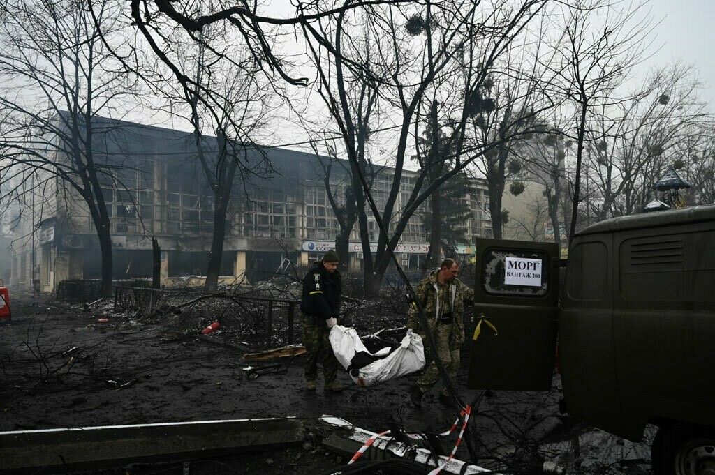 Air strike kills nine in Ukrainian city Sumy: rescuers
