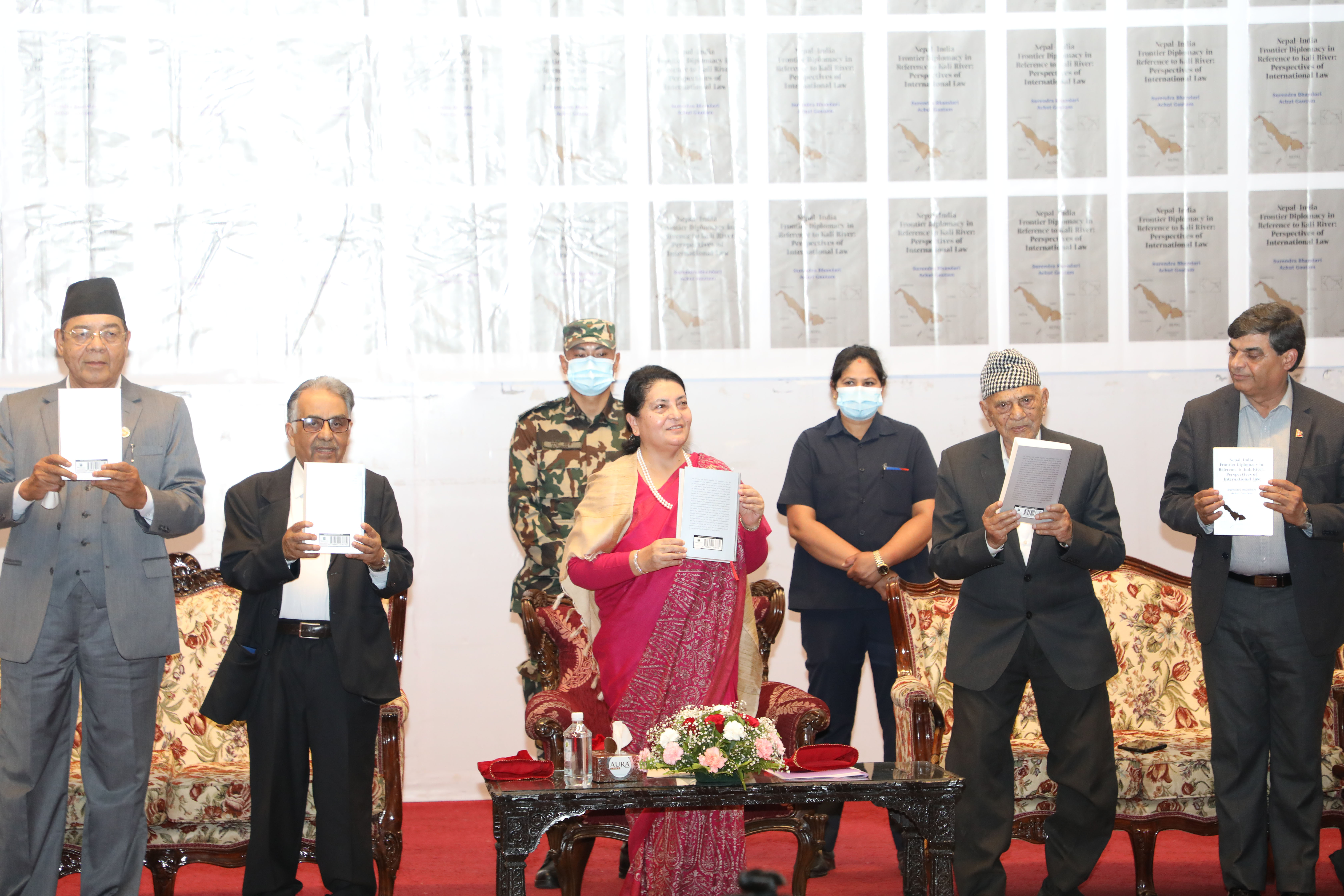 Former President Bhandari calls for honoring Nepal-India border
