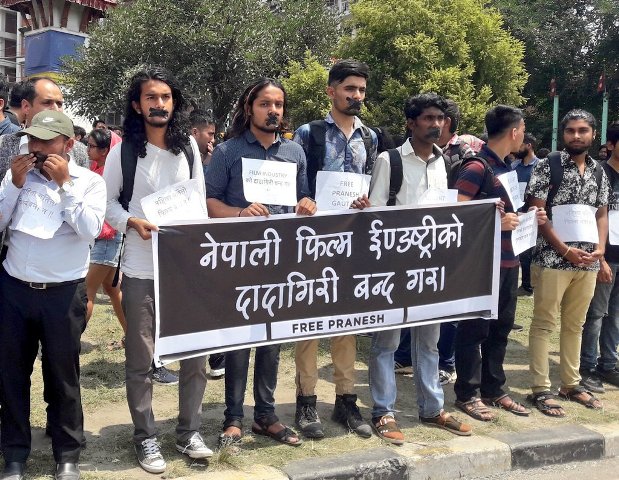 Youth demand comedian Pranesh Gautam's Release