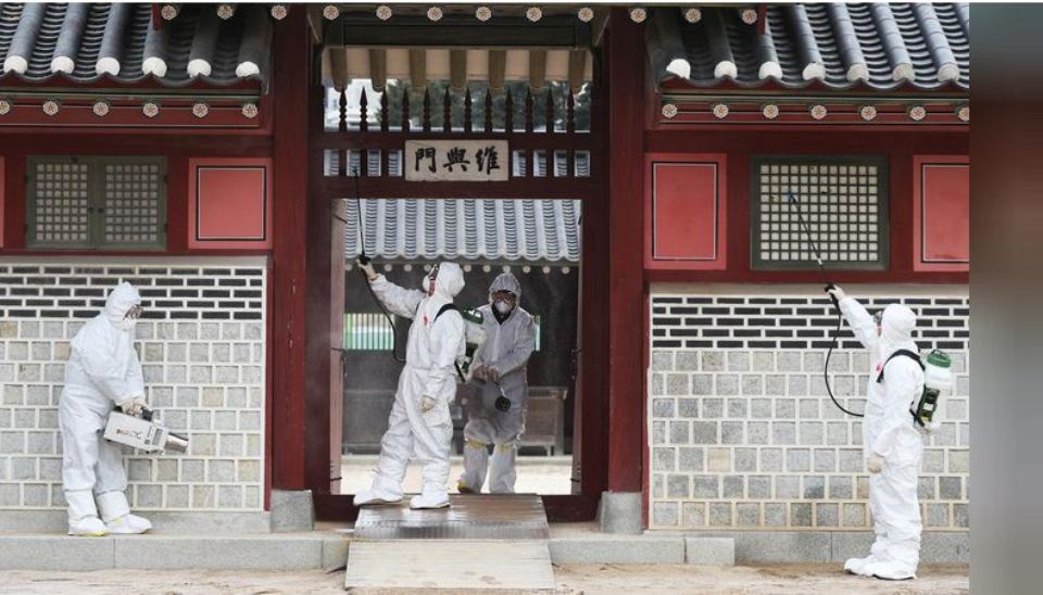 South Korea's Moon urges calm amid protests over virus quarantine sites