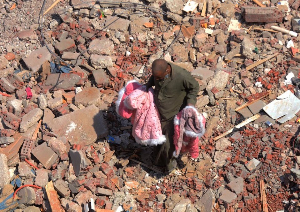 Infant found alive after Egypt building collapse kills 25
