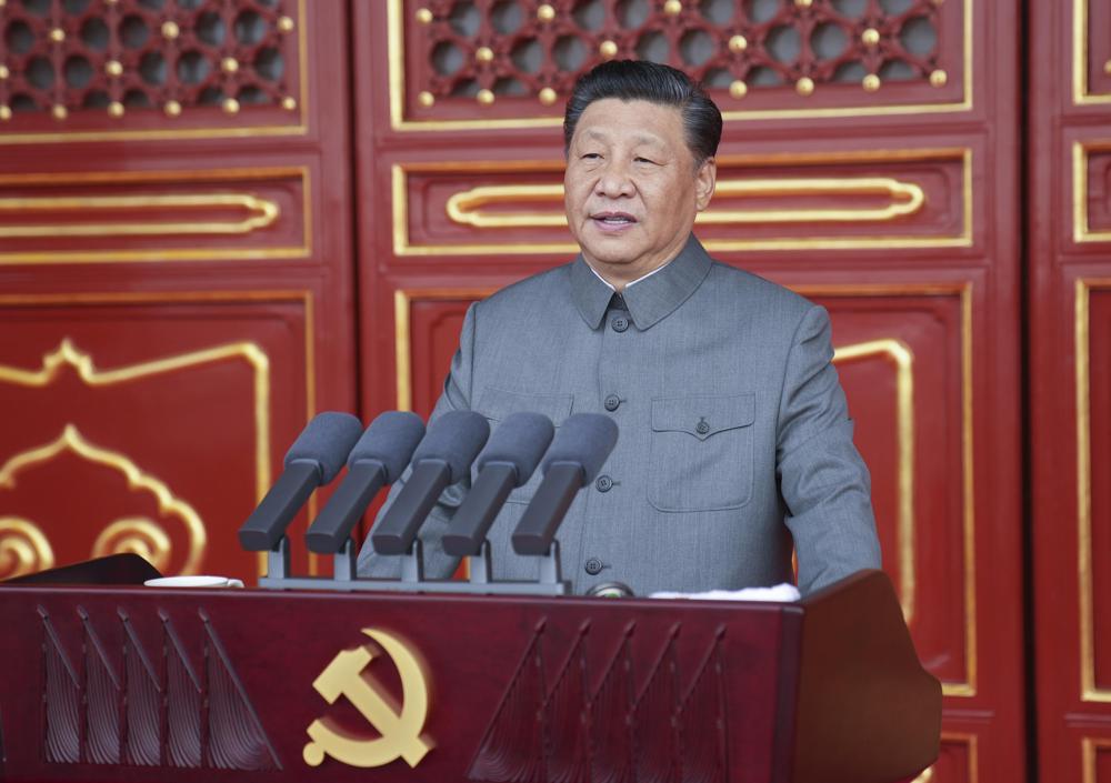 Xi takes firm line as China Communist Party marks centenary