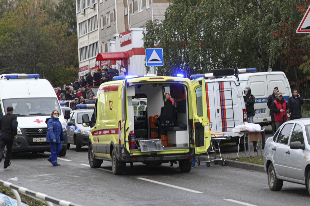 15 dead, 24 wounded in school shooting in Russia