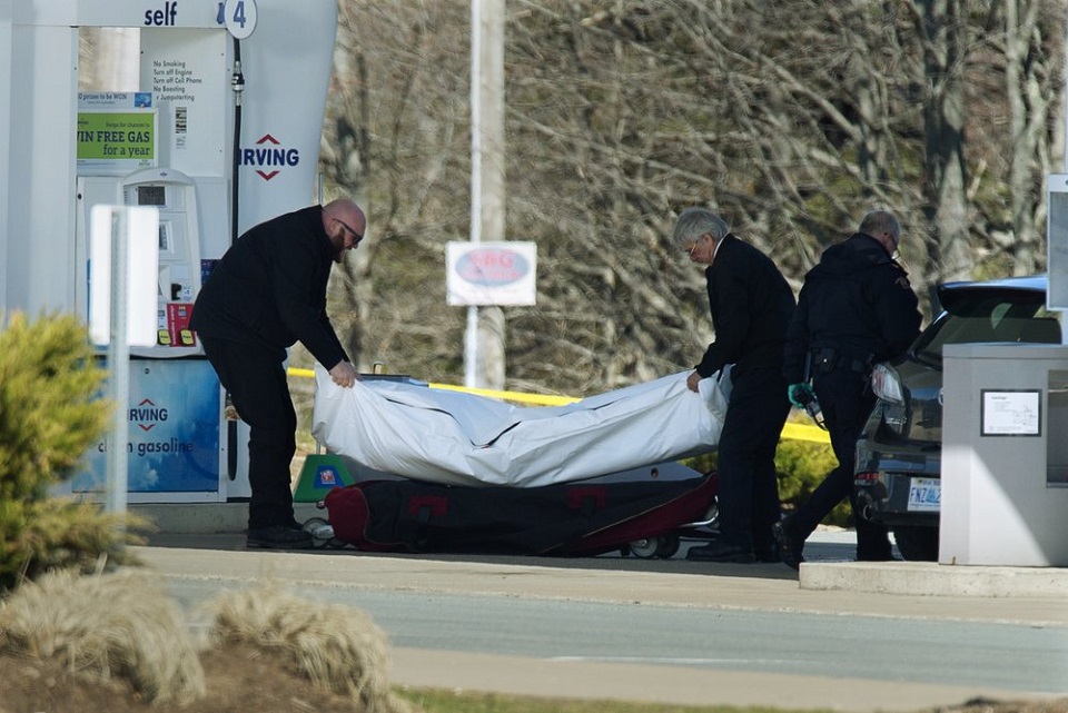 16 killed in a shooting rampage, deadliest in Canadian history