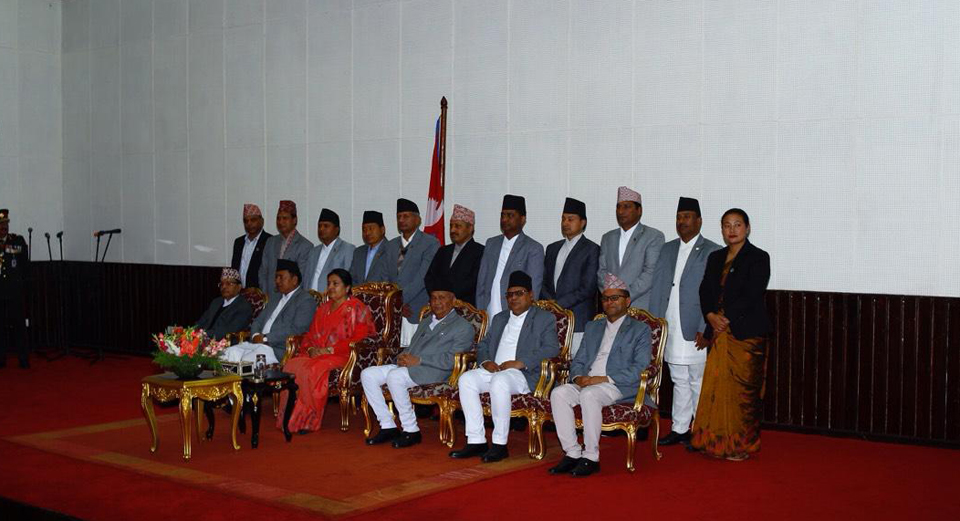 15 new ministers take oath from President today