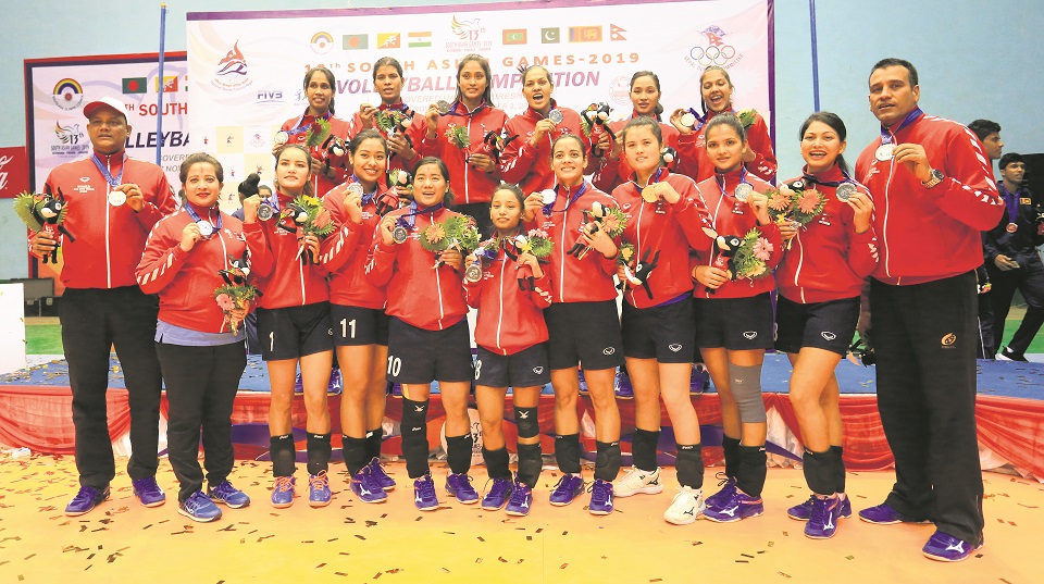 Nepal secures 87th position in international women volleyball ranking