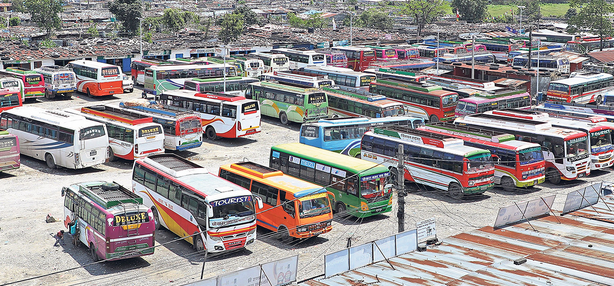 Night buses leaving Kathmandu Valley must set off from New Bus Park