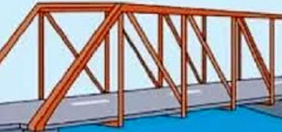 Two motorable bridges built over Myagdi River