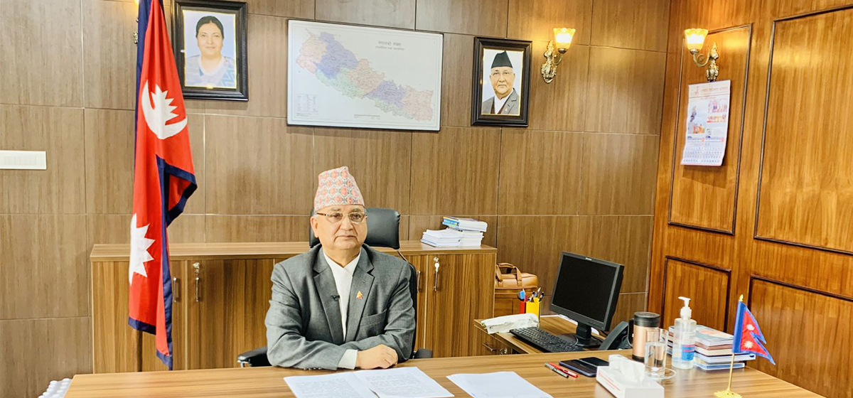 Upcoming general convention will retain Oli as party chairman: Pokhrel