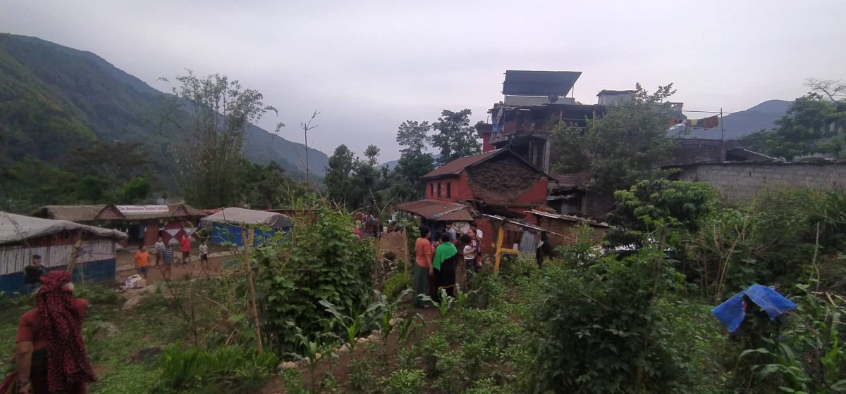 UPDATE: Seven houses collapsed, three injured in Lamjung earthquake