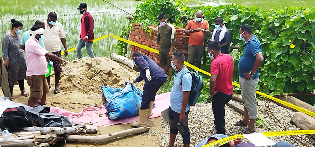 Woman missing for 38 days found buried inside toilet tank