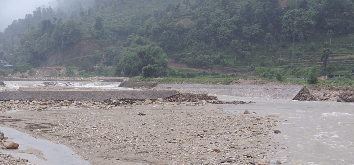 Fewa Siltation Dam: Construction company to repair damaged part