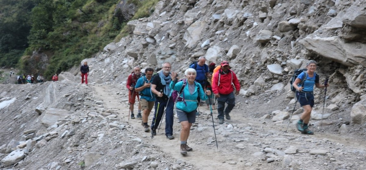 Manaslu conservation area records lowest number of tourists in 23 years